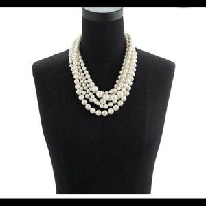 COPY - New J.crew multi strand/ hammock pearl necklace